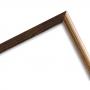 Zestaw ramek drewnianych DIPLO 2867 5 szt. - kolor brązowy