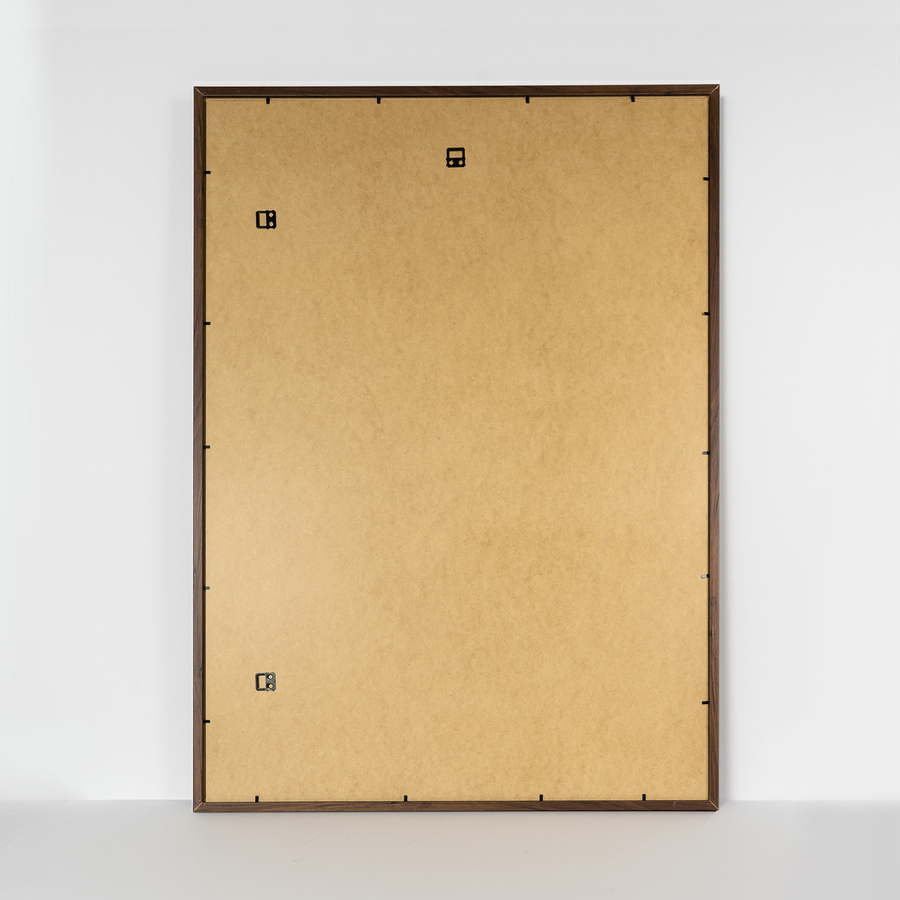 Ramka z passe partout na zdjęcia w rozmiarze 70x100 cm z okienkiem passe partout 60x80 cm