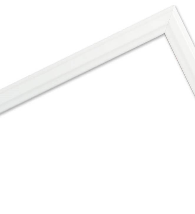 Galeria ścienna PRESTO 1 GF0007. Zestaw białych ramek na ścianę