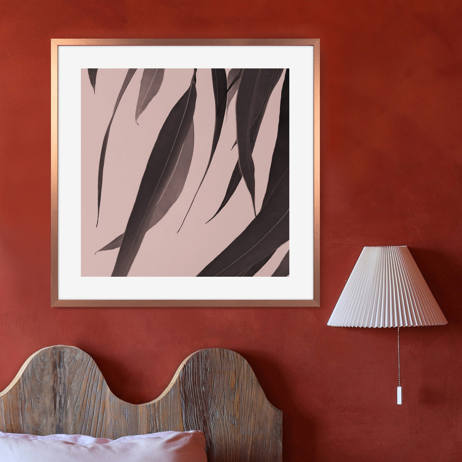 Miedziana ramka na zdjęcia LUX M w rozmiarze 50x50 cm