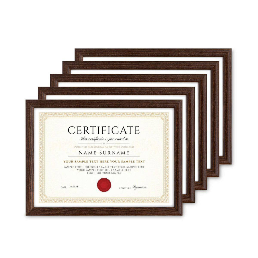 Pakiet ramek drewnianych 5 szt. HIT 4 5SZT 15x21 cm