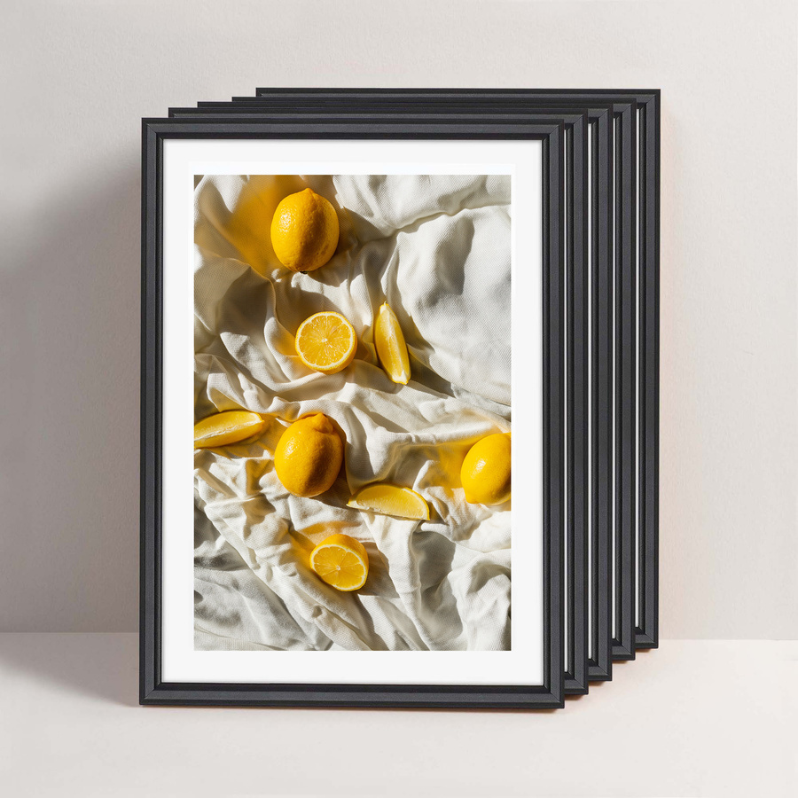 Pakiet czarnych ramek drewnianych 5 szt. DRWA 2 PAK 21x30 cm