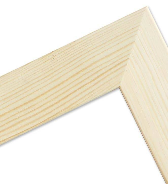 Ramka z drewna surowego CRUDO 1705, prosta i naturalna fotoramka na zdjęcia, plakaty lub rysunki