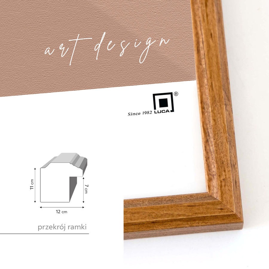 Ramka drewniana PRESTO 1855 21x30 cm