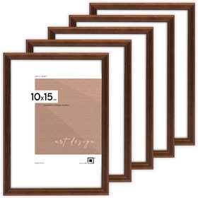Zestaw ramek drewnianych PRESTO 2842 PAK 5 szt. - kolor brązowy