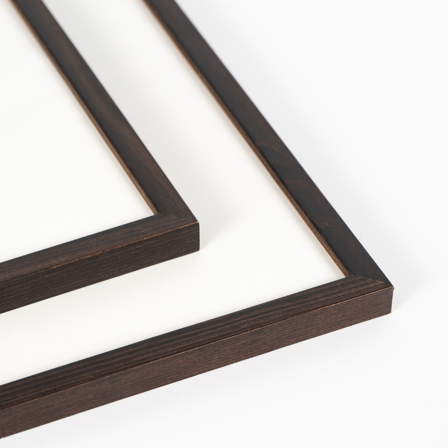 Zestaw ramek drewnianych PINIA 2685 PAK 5 szt. - kolor brązowy