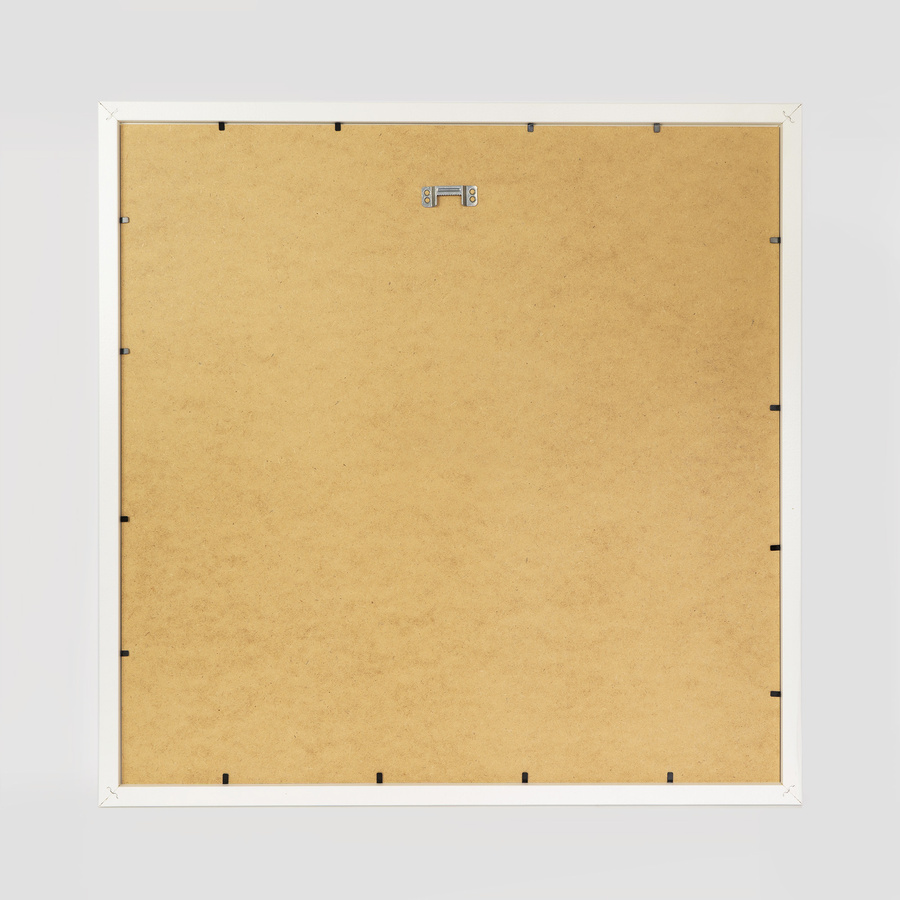 Biała ramka na zdjęcia w rozmiarze 50x50 cm