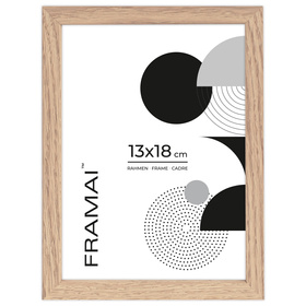 Ramka dębowa na zdjęcia OAK 13x18 cm