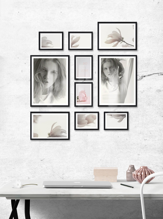 Zestaw ramek PINIA 2 GF0011 - galeria ramek na 10 zdjęć