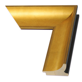 Rama do obrazów, luster, zdjęć na wymiar LUCA #2402. Ozdobna klasyczna drewniana oprawa - holkiel kolor złoty