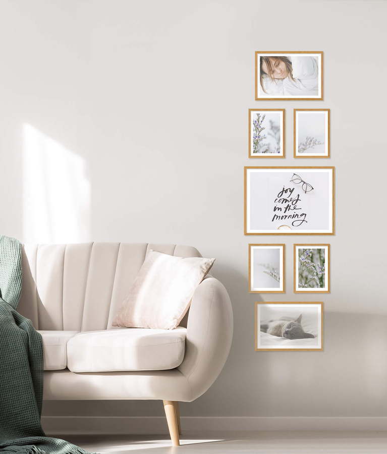 Zestaw ramek PINIA 00 GF0017 - galeria ramek na 7 zdjęć