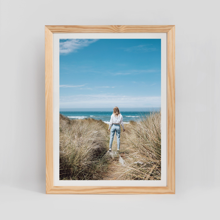 Ramka z drewna surowego na zdjęcia 5 szt. RAW 30x40 cm