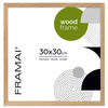 Dębowa ramka na zdjęcia w rozmiarze 30x30 cm