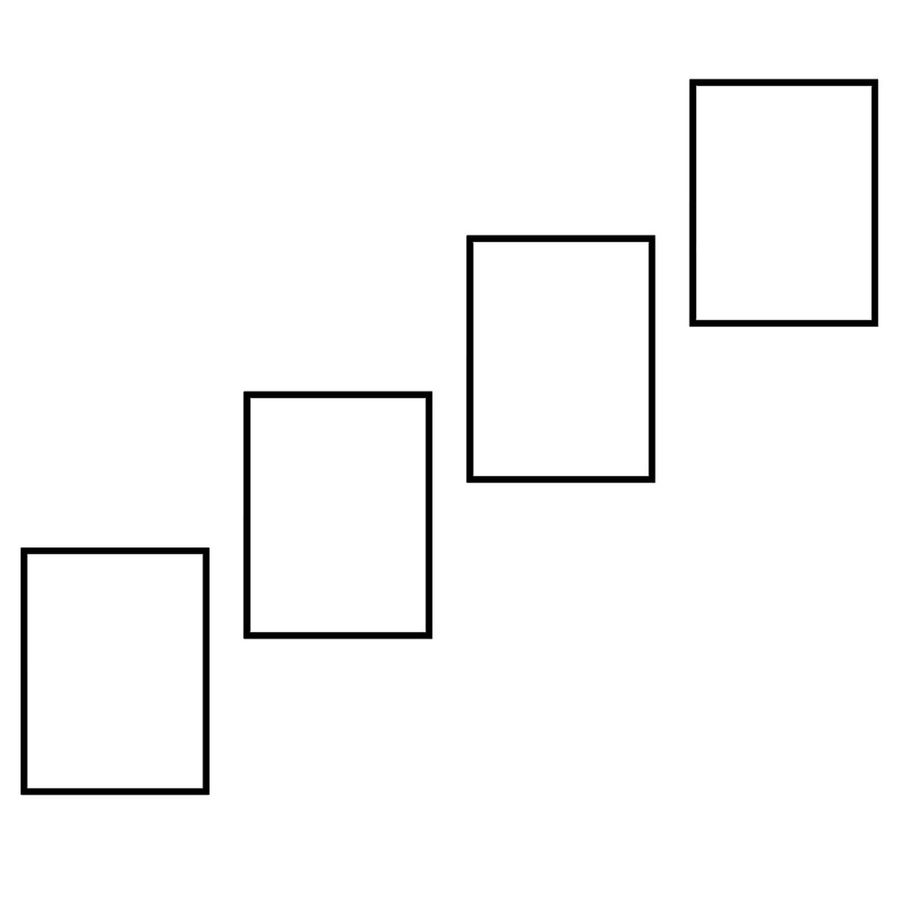 Zestaw ramek PINIA 2 GF0034 R - galeria ramek na 4 zdjęcia