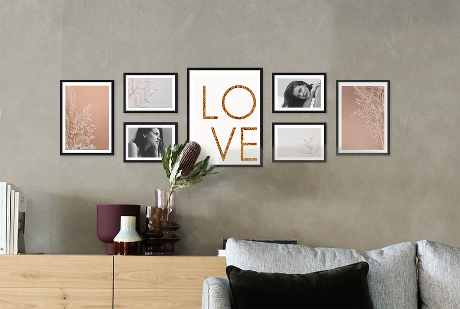 Zestaw ramek PINIA 2 GF0017 - galeria ramek na 7 zdjęć