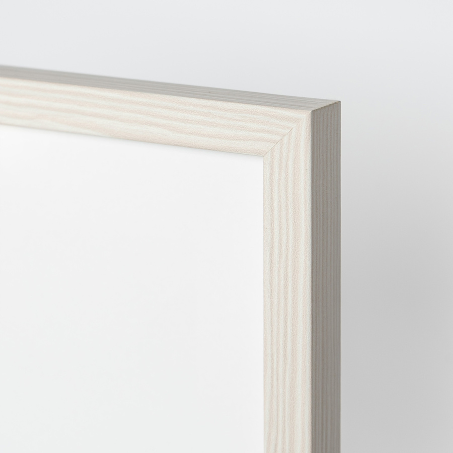 Biała ramka na zdjęcia z przetarciami FDM 5 w rozmiarze 30x40 cm