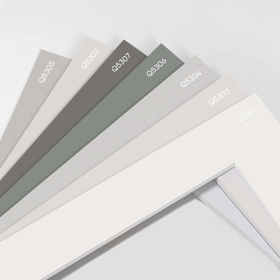 Passe partout 9x13 (5x7) SZARY - STONE - LUCA Q5304