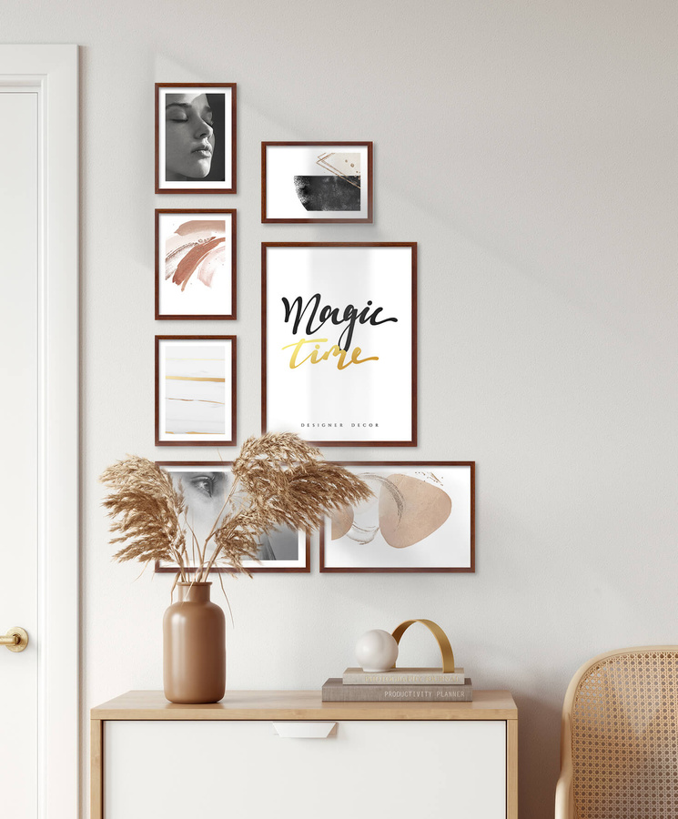 Zestaw ramek PINIA 3 GF0022 - galeria ramek na 7 zdjęć