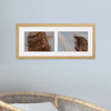 Ramka drewniana galeria passe-partout Natural 18x45 - kolor naturalne drewno