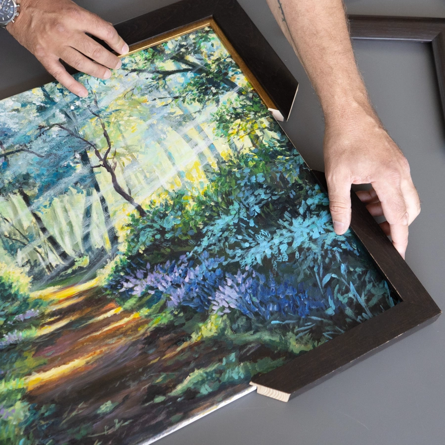 Oprawa obrazów / na krośnie