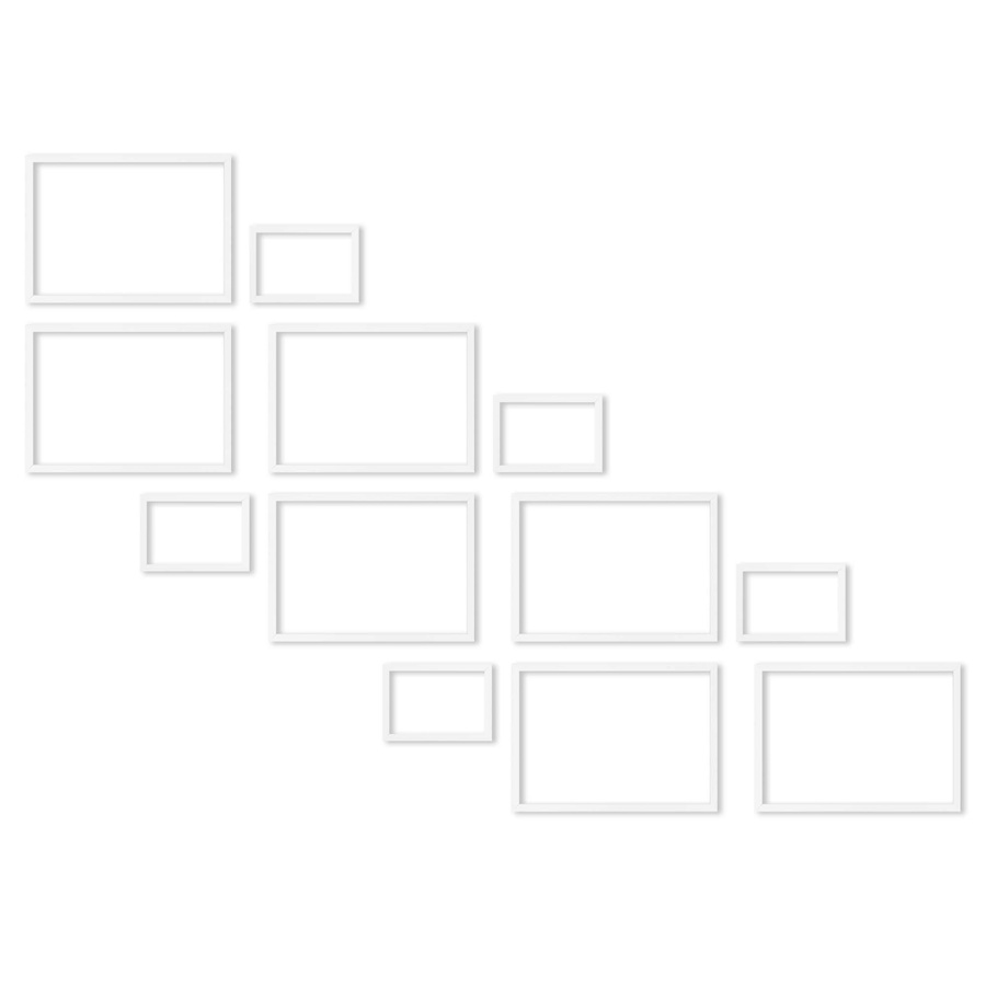 Zestaw ramek PINIA 1 GF0032 L- galeria ramek na 12 zdjęć