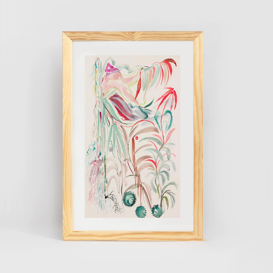 Ramka z drewna surowego na zdjęcia RAW 30x45 cm