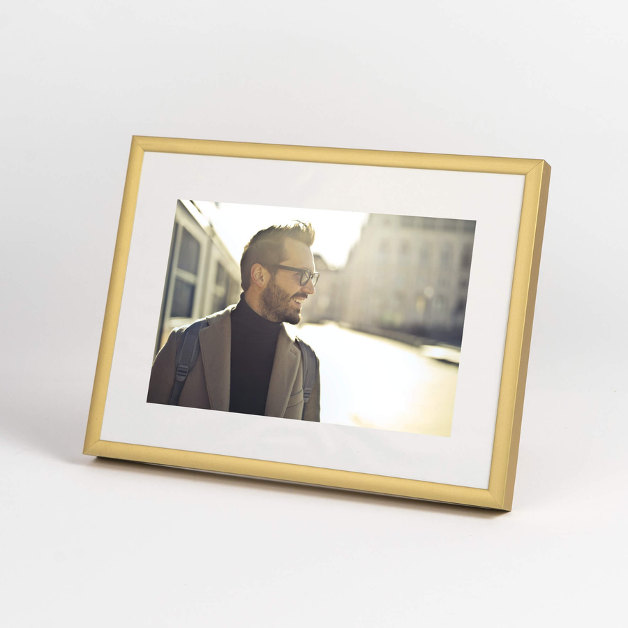 Ramka aluminiowa ROYALL Złota 18x24 cm