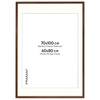 Ramka z passe partout na zdjęcia w rozmiarze 70x100 cm z okienkiem passe partout 60x80 cm