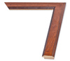 Rama do obrazów, zdjęć oraz plakatów na wymiar LUCA #851. Klasyczna profilowana, drewniana oprawa - kolor brązowy