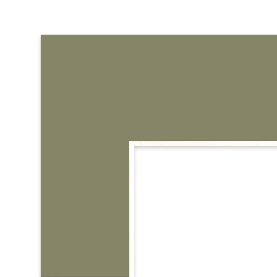 Passe partout 28x35 (20x30) ZIELONE EVERGREEN - LUCA Q5504