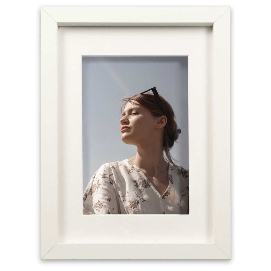 Ramka przestrzenna EXPO 3D Biała 13x18 cm (9x13cm)