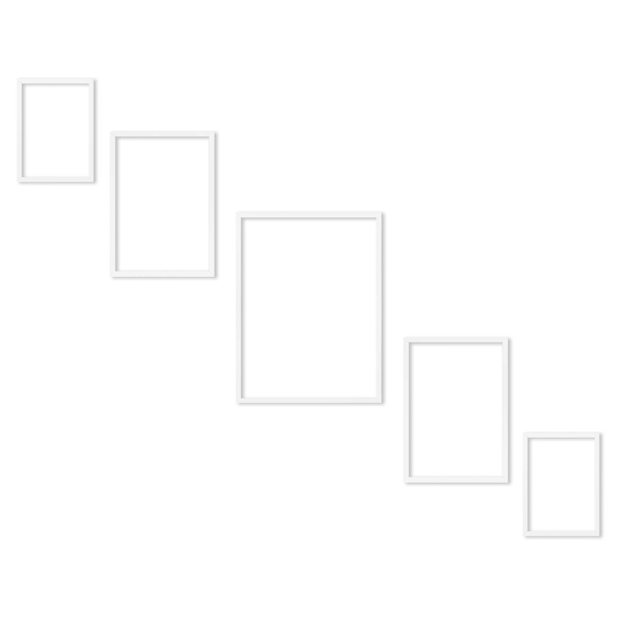Zestaw ramek PINIA 1 GF0031 L- galeria ramek na 5 zdjęć