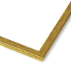 Ramka na zdjęcia, plakaty, dyplomy na wymiar LUCA #2207. Współczesna prosta, drewniana oprawa - panel, kolor złoty przecier