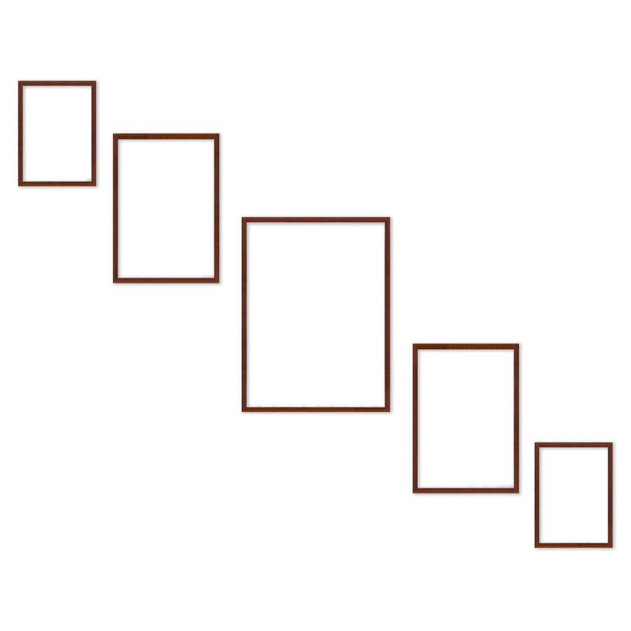 Zestaw ramek PINIA 3 GF0031 L- galeria ramek na 5 zdjęć