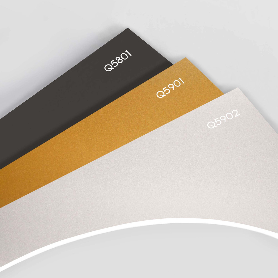 Passe partout 10x15 (6x9) OWAL SREBRNE SILVER - LUCA Q5902