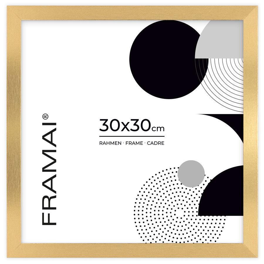 Ramka złota HEN Z 30x30 cm