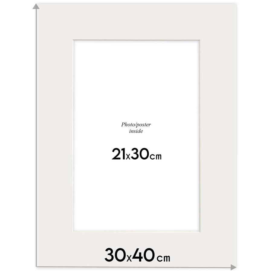 Passe partout 30x40 (21x30) BŁĘKITNE SKY - LUCA Q5401