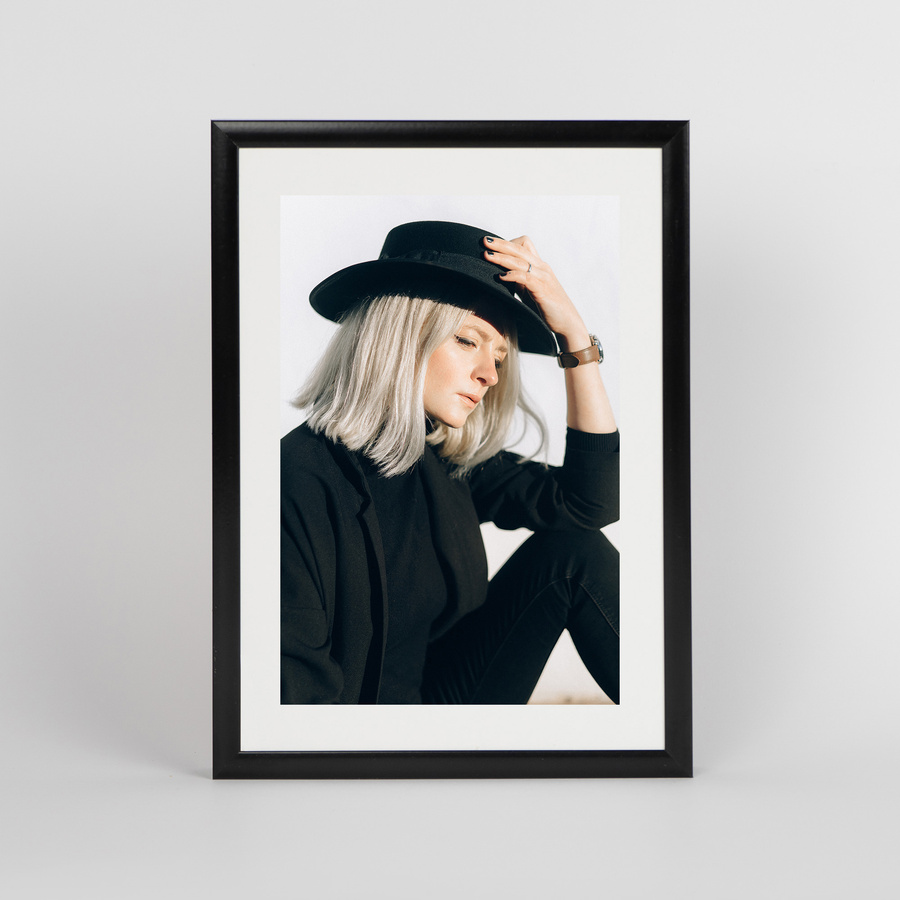 Ramka aluminiowa ROYALL Czarna 15x21 cm