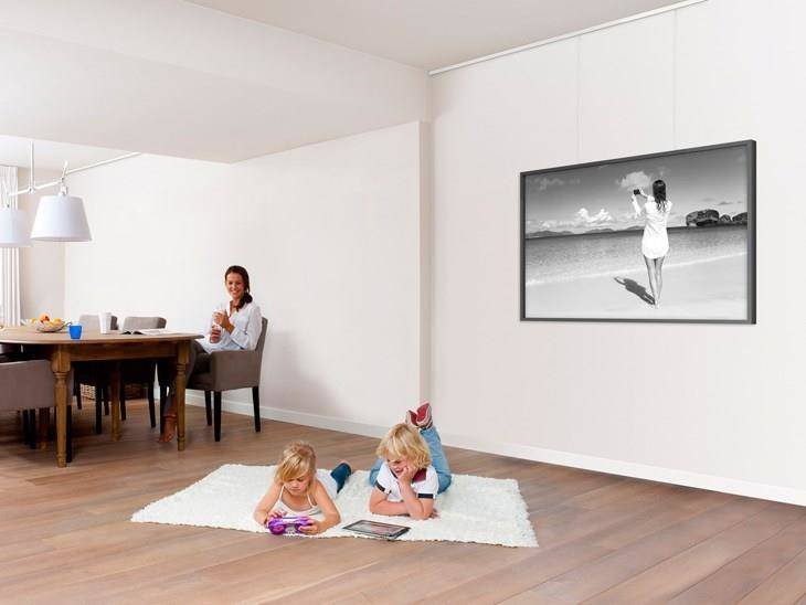 Szyna do systemu zawieszeń Click Rail w kolorze szczotkowanej stali