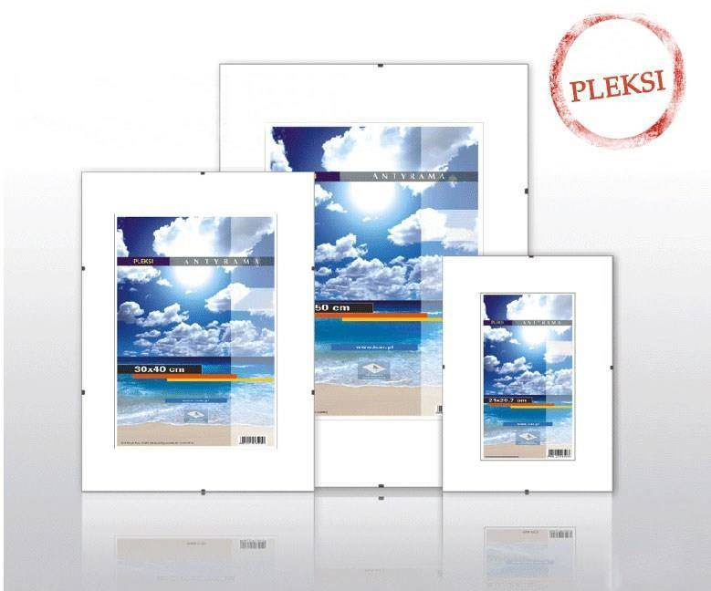 Antyrama z plexi 62x93 cm