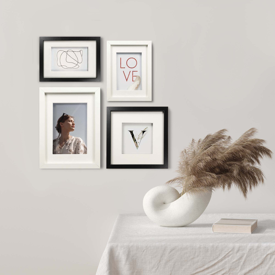 Ramka przestrzenna EXPO 3D Biała 13x18 cm (9x13cm)