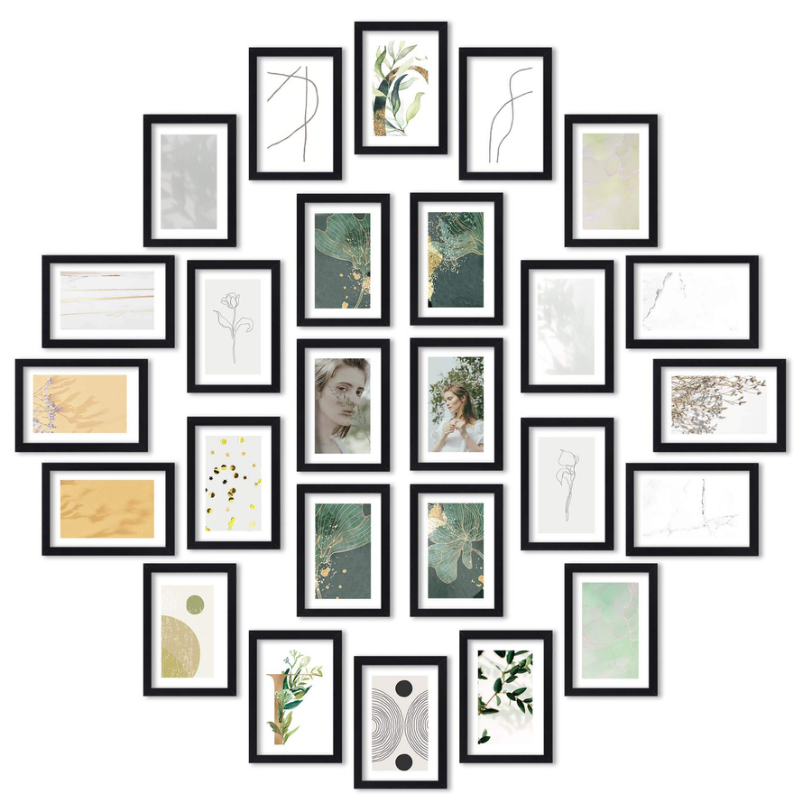 Zestaw ramek PINIA 2 GF00037 - galeria ramek na 26 zdjęć