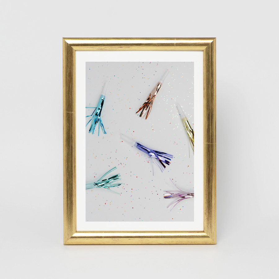 Zestaw złotych ramek galeria HIT 1 Z GF0002