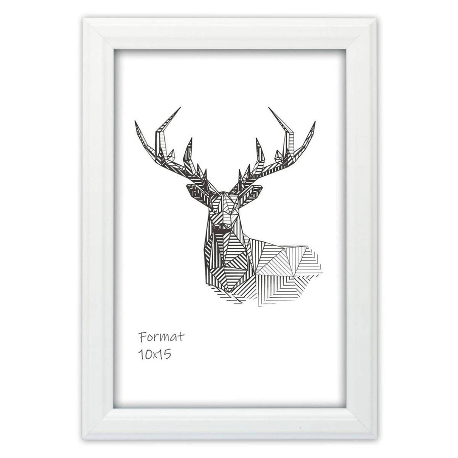 Galeria ścienna PRESTO 1 GF0007. Zestaw białych ramek na ścianę