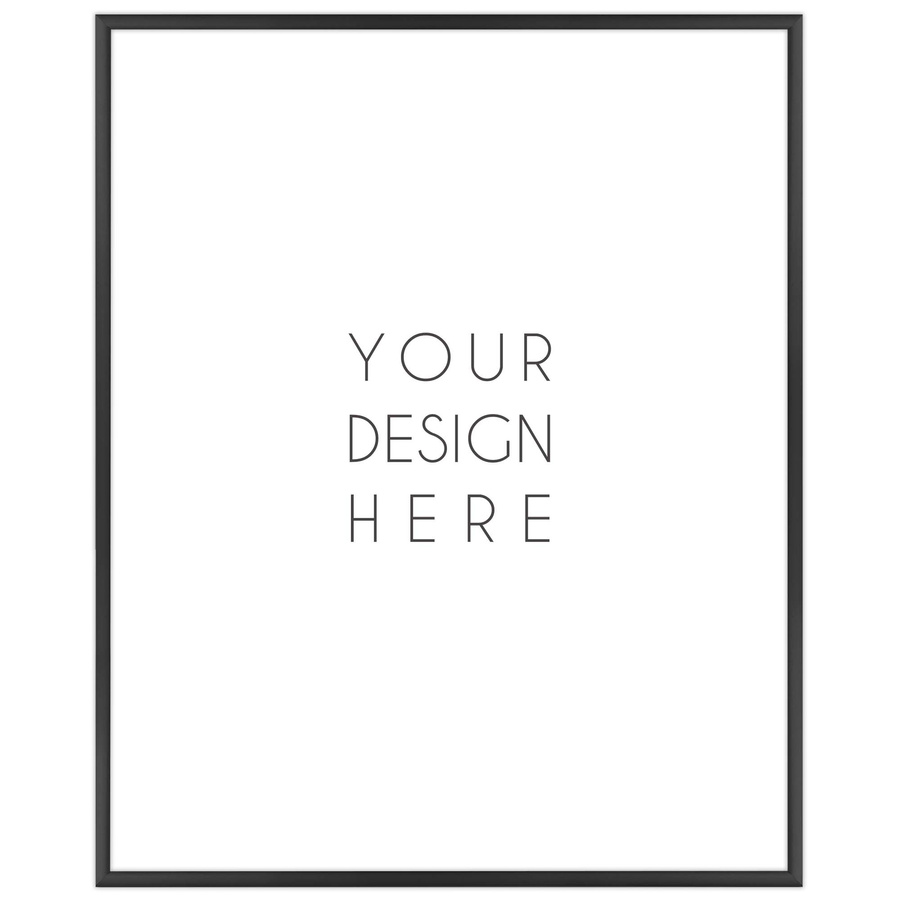 Ramka aluminiowa ROYALL 2 Czarna 40x50 cm