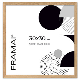Dębowa ramka na zdjęcia  w rozmiarze 30x30  cm