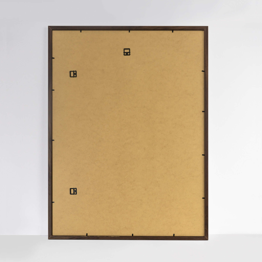 Ramka z passe partout na zdjęcia w rozmiarze 60x80 cm z okienkiem passe partout 50x70 cm