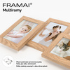 Multiramka MULTI HEN dębowy brąz ramka na zdjęcia