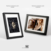 Zestaw 5 czarnych ramek na zdjęcia FDM 2 w rozmiarze 13x18 cm