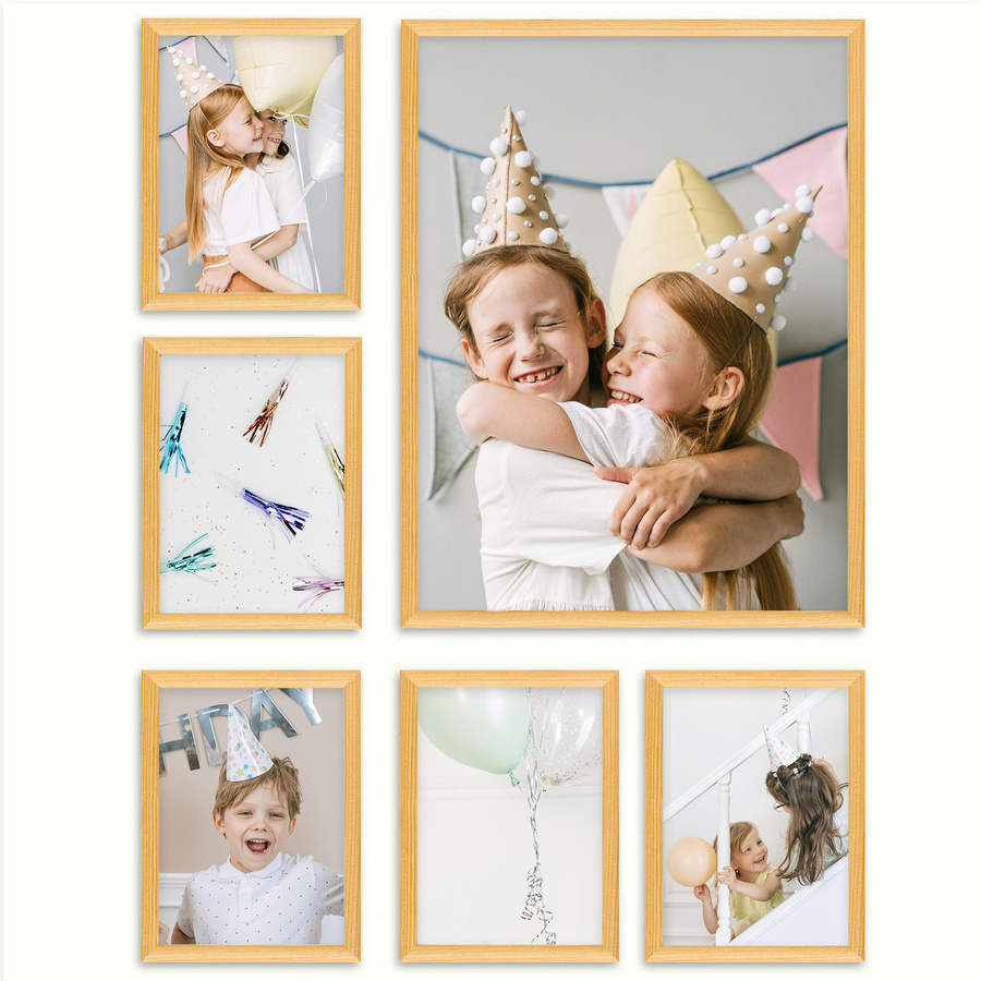 Zestaw naturalnych ramek galeria HIT 0 GF0002